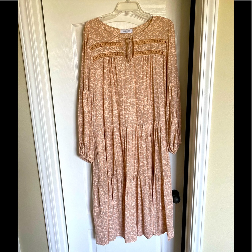 Long sleeve midi dress from Carly Jean Los Angeles